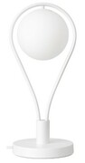Lampka nocna stołowa elegancka white Milano Rosa