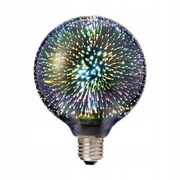 Ozdobna żarówka LED 4W E27 G125 40lm 3D COSMO