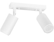 Lampa sufitowa spot light TUBA podwójna biała