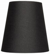 Abażur mały stożek czarny E14 16cm ELA7224