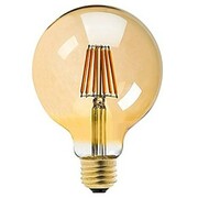 Żarówka E27 G80 FILAMENT 5,1W - 6W amber 630 lumenów