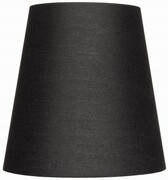 Abażur mały stożek czarny E27 16cm ELA7220