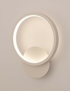 Kinkiet ledowy Lumino LED biały okrąg modern nowoczesny