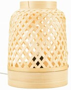 Lampka stołowa bambusowa naturalna