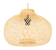 Lampa wisząca BOHO bambusowa TH03 Juta