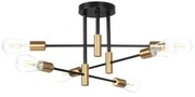 Lampa sufitowa MULTI PATYCZAK czarna 6 PRO
