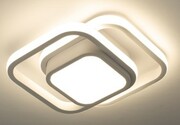 Plafon Lumino biały podwójny romb modern LED 30W 4000K