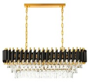 Lampa kryształowa luksusowa żyrandol Luxury WSC025 czarna