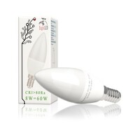 Żarówka LED świeczka E14 8W=60W Ciepła EL