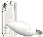 Żarówka LED świeczka E14 6W=50W Ciepła