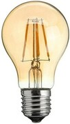 Żarówka LED E27 10W amber A60 jasna ciepła