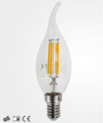 Żarówka LED PŁOMYK E14 4W ciepła 400lm