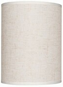 Abażur walec wąski ELA7230 len E27