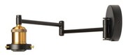 Kinkiet regulowany metalowy wysuwany (stelaż) Antic Brass