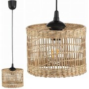 Lampa wisząca BOHO Africa trawa morska walec 20cm TH2A