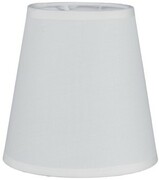Abażur mały stożek biały E14 16cm ELA7222