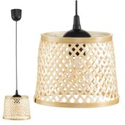 Lampa wisząca BOHO bambusowa walec TH2B 25cm
