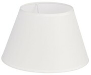 Abażur stożek biały z kolekcji Karo E27
