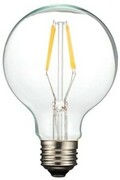 Żarówka E27 G80 FILAMENT 4W clear ciepła