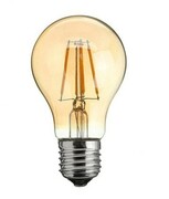 Żarówka LED E27 8W amber A60 retro ciepła