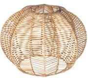 Klosz drewniany Serenity walec rattan PHU17G