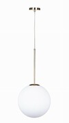 Lampa wisząca szklana kula 30 cm MILKY