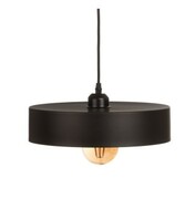 Lampa wisząca minimalistyczna metalowa czarna TOKYO