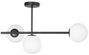 Lampa sufitowa Milano potrójna mleczne kule