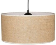 Lampa wisząca z abażurem BOHO juta walec 35cm ZLA7230