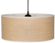 Lampa wisząca z abażurem BOHO juta walec 40cm ZLA7230