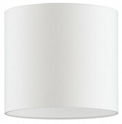 Abażur walec Oro Deluxe biały 20cm ZLA7231