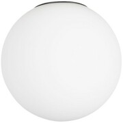 Klosz szklany Milano Black mleczny biały