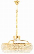 Lampa kryształowa luksusowa żyrandol Luxury Gold WSC030