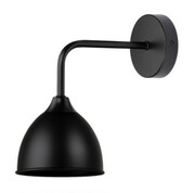 Kinkiet ścienny retro Rustic owal czarny