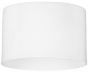 Klosz metalowy biały kubełek loft E27