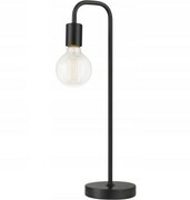 Lampka nocna skandynawska czarna na stolik