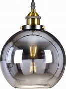 Lampa wisząca szklana kula lustrzana ombre