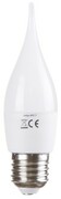 Żarówka płomyk LED E27 4W=40W zimna