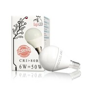 Żarówka LED kulka E14 6W=50W Ciepła EL