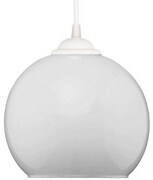 Lampa wisząca mała kulka Venus mleczna