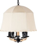 Lampa wisząca len boho natura Baloon