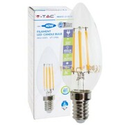 Żarówka świecznikowa świeczka LED 4W E14 barwa ciepła