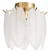 Lampa sufitowa mały złoty plafon Luxury Bergamo MX1703