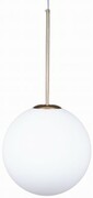 Lampa wisząca szklana kula 30 cm MILKY