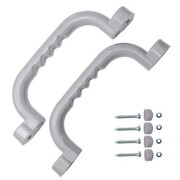 Zestaw rączek uchwyty szare dla dzieci 240x75 mm