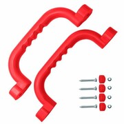 Zestaw rączek uchwyty czerwone dla dzieci 240x75 mm