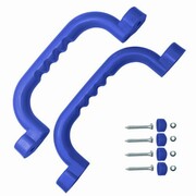 Zestaw rączek uchwyty niebieskie dla dzieci 240x75 mm