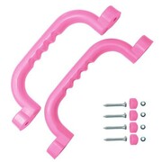 Zestaw rączek uchwyty różowe dla dzieci 240x75 mm