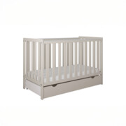 Łóżeczko 2w1 z barierką 120x60 Nestilo - Kaszmir