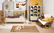 Zestaw mebli do pokoju dziecięcego Babushka BABY 3el - Kolor do wyboru - Szafa, Regał, Łóżeczko